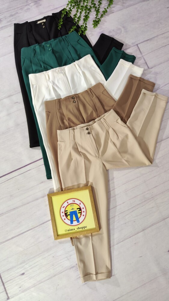 شلوار مام کرپ دابل کد 255