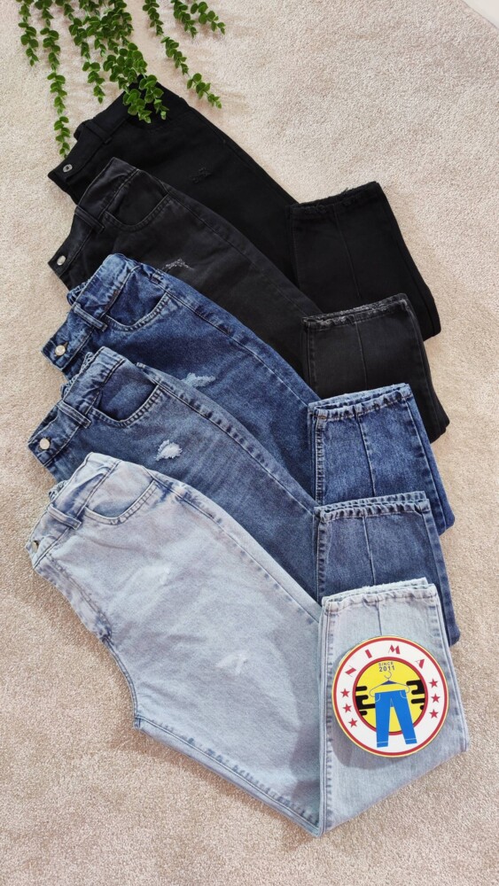 شلوار جین مام بیگ سایز کد 3125