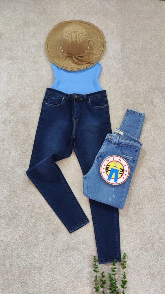 شلوارجین اسکینی ترک 2رنگ کد 3140