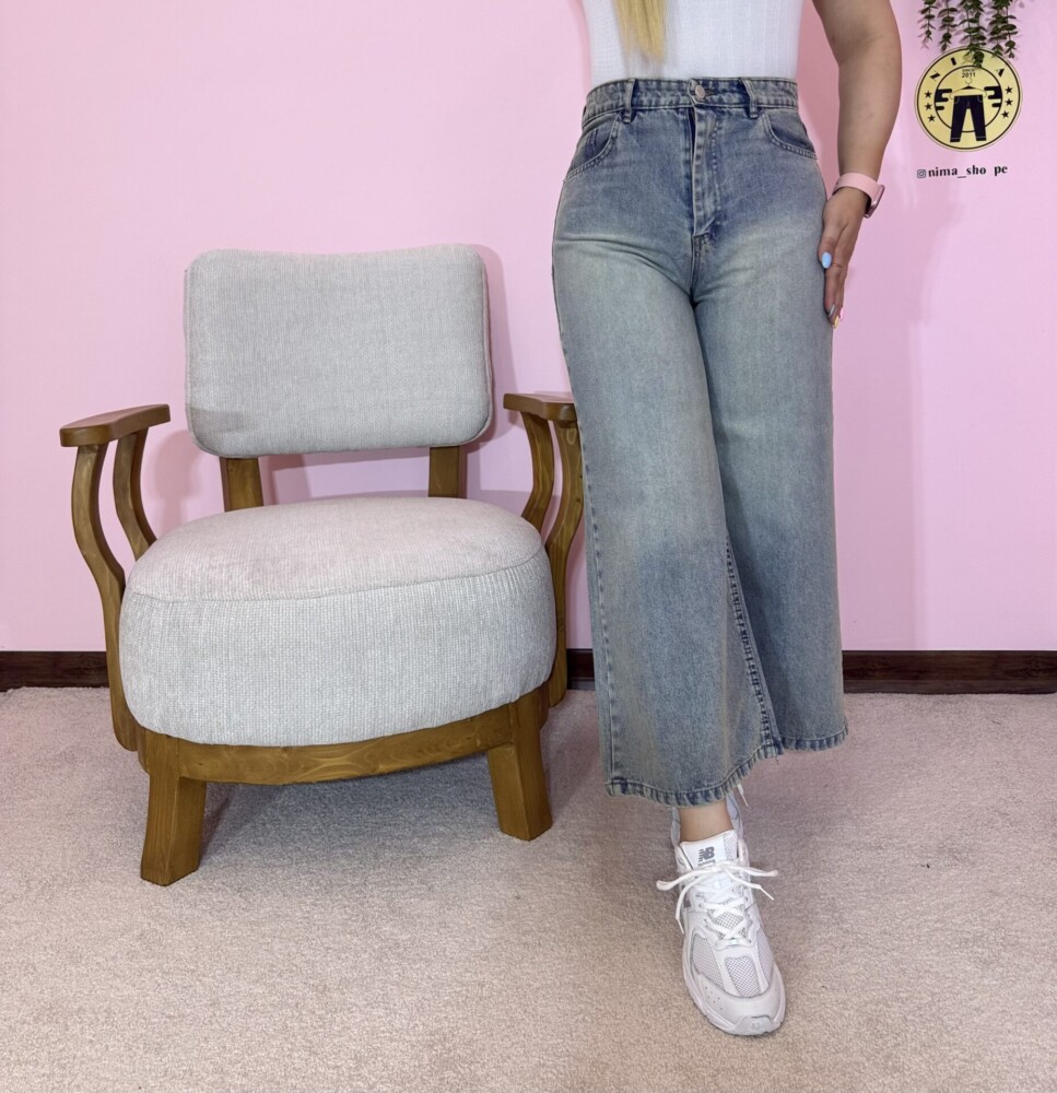 شلوارجین وایدلگ ۲رنگ کد۳۱۴۳