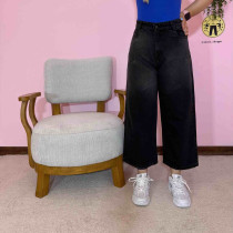 شلوارجین وایداستریت ذغالی کد۳۱۵۰