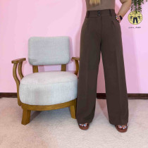 شلوارواید کرپ شکلاتی کد ۲۰۰۸